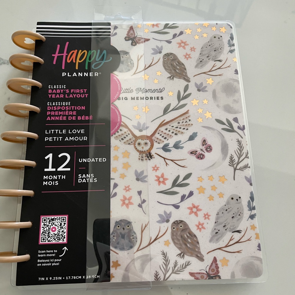 Happy Planner Little Planner Big Memories Baby’s First Year Book